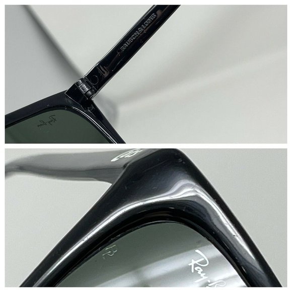 Vintage B&L Ray Ban France Black Frame Cats Sunglasses Ski Bausch & Lomb main image 11